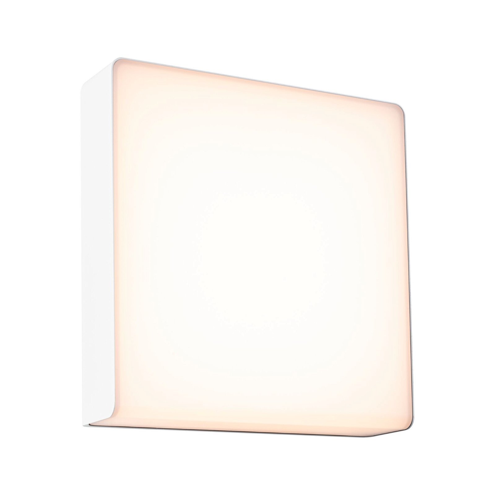 Paulmann LED-wandarmatuur voor buiten Azalena sensor hoge frequentie IP44 250x97mm 3000K 8,5W 700lm 230V Wit Kunststof/Aluminium