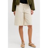 JJXX High Waist Jort Met Textuur Ecru