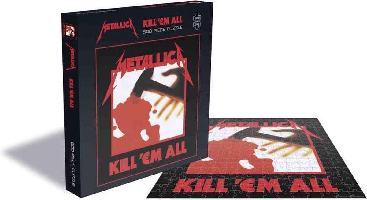 Plastic Head Metallica Puzzle Kill 'Em All 500 pieces Multicolours