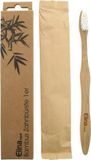 Elina Bamboo Tandenborstel | Bruin, Wit | Medium
