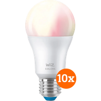 WiZ Connected WiZ Smart lamp 10-pack - Gekleurd en Wit Licht - E27