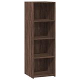 VidaXL Hoge kast 40x41x124 cm bewerkt hout bruin eikenkleur