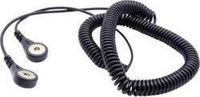 Quadrios ESD-aardingskabel 3.60 m Drukknop 4 mm