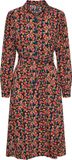 Pieces Jurk Pcbine Hember Ls Shirt Dress Bc 17135166 Sky Captain/graphic Dames Maat - XS