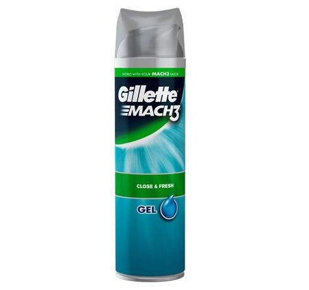 Gillette Mach3 Shave Gel Close and Fresh 200ml
