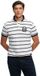 Superdry Crest Stripe Korte Mouw Poloshirt Wit XL Man