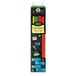 TRENDHAUS Alles voor de school 964960 Neon markeerstiftset, 4 stuks, driehoekige kleurpotloden in 4 neonkleuren voor markeren en schilderen