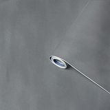Venilia Plakfolie, fluweel, grijs, veloursfolie, fluwelen folie, decoratiefolie, meubelfolie, behang, zelfklevende folie, pvc, lichtgrijs, 140µm (dikte: 0,14 mm)