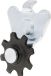 Buzzetti Chaîne Tendeur BZ0294 pour Piaggio Ciao, PX M7E3T, Vespa Ciao, Gilera EC1