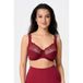 LingaDore Dark Red Non-Padded Underwire Bra