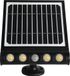 Eko-Light Lampe solaire Talent 8W, 4000K, IP65, avec détecteur de mouvement