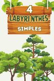 Labyrinthes Avancés pour Enfants de 4 à 8 Ans – Niveau 4: 50 labyrinthes hexagonaux stimulants avec solutions | Activité éducative pour vacances, loisirs et temps calme