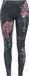 Rock Rebel by EMP Zwarte legging met rozen en kruizen - Dames - M