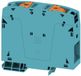 Weidmüller 2694070000 Borne de passage 25 mm Connexion par fiche Bleu 5 pièce(s)