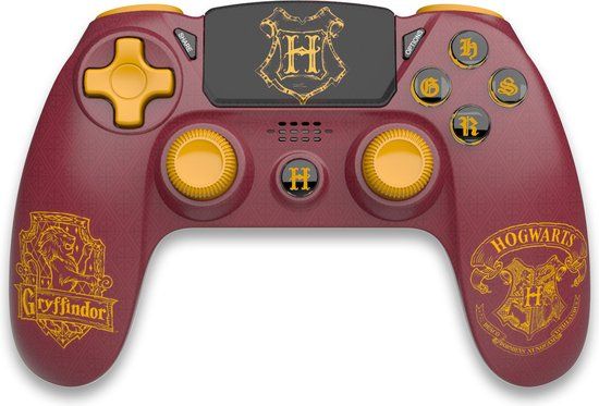 Freaks and Geeks Harry Potter Draadloze controller voor PS4/PS5 - Rood
