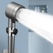 INF Krachtige handdouche met filter en drukverhoging - Zwart
