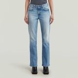 G-Star G-Low Bootcut Wmn Dames Jeans 32/34 Sun Faded Air Force Blue Katoen/Elastaan