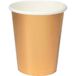 Folat Rosé Goudkleurige Metallic Bekers 250 ml - 8 stuks