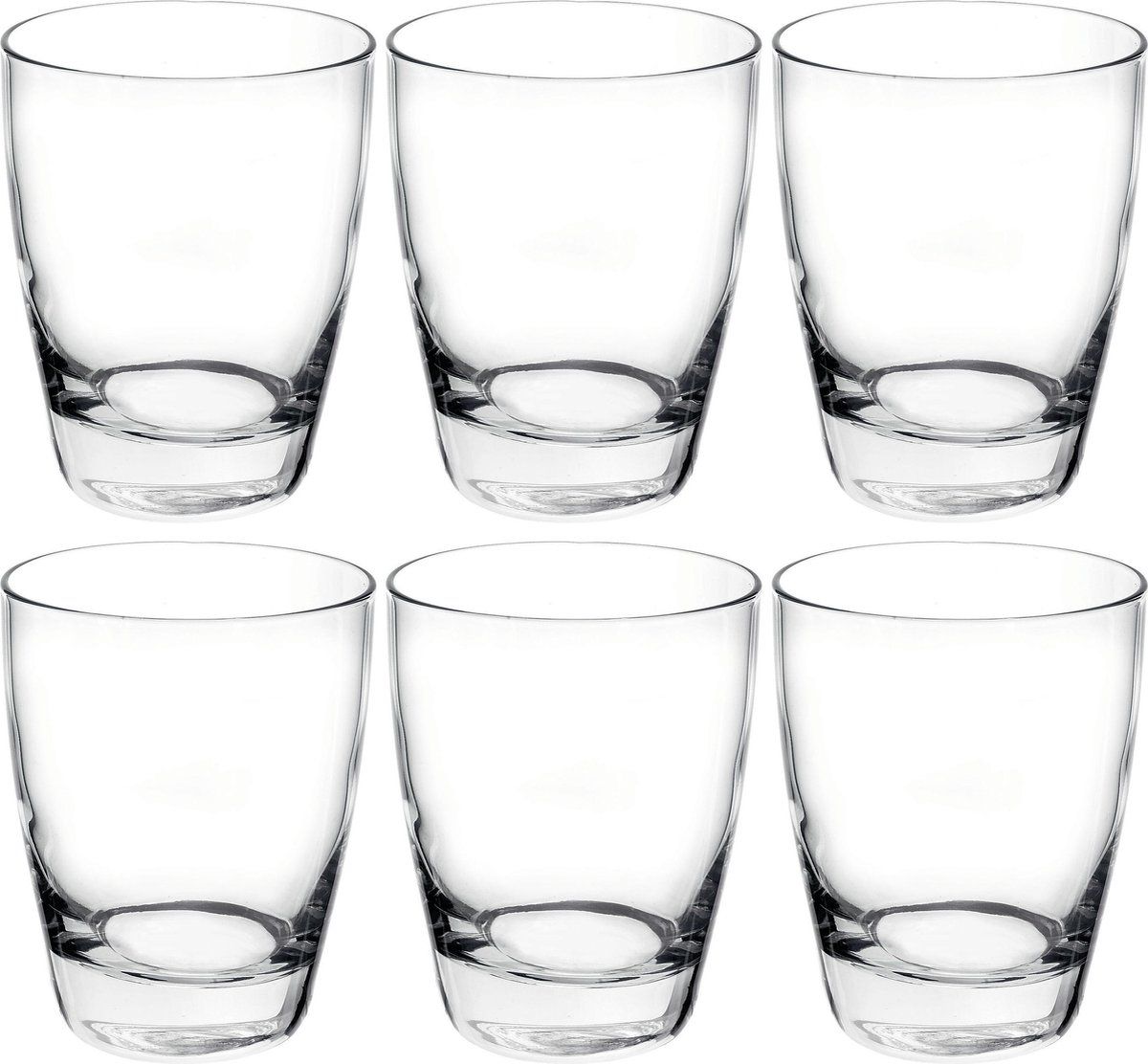 BORMIOLI ROCCO Tumbler Waterglazen/Sapglazen - 280 ml - 9 Stuks