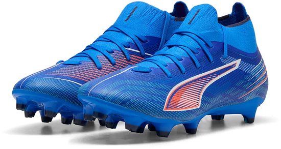 Puma Ultra 6 Match+ Fg/ag Voetbalschoenen Voor Dames Blauw EU 39