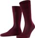 FALKE Sensitive Malaga drukvrije comfort tailleband katoen sokken heren rood - maat 39-42