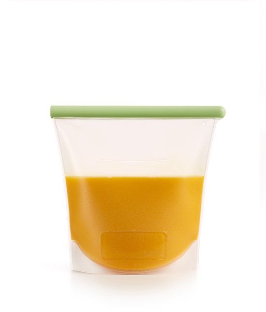 Lékué Vershoudzak Staand 1,5 L - Herbruikbaar - Green