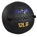 Yes4All Wall Ball, gewichtsbal van zacht leer, ijzeren zandkern voor dynamische en multifunctionele oefeningen, 2,7 kg - 13,6 kg