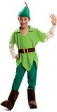 Peter Pan Kostuum Groen 10-12 Years Unisex Polyester