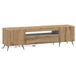 vidaXL - LED - tv-meubel - Artisanaal - eiken - Bewerkt - hout