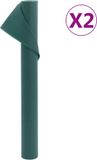 vidaXL Vliesdoek voor planten 2 rollen 70 g/m² 10x1,6 m