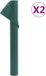 vidaXL Vliesdoek voor planten 2 rollen 70 g/m² 10x1,6 m