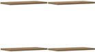 vidaXL - Étagères - 4 pièces - 40x20x1,5 cm - bois d'ingénierie - chêne artisanal