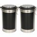 Merkloos / Sans marque Kesper Keuken Voorraadblik met Krijtbord Schrijfvlak - 2x - 11 x 19 cm - Zilver - 1.8 Liter - Luchtdicht