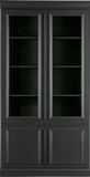 WOOOD Organize Vitrinekast - Grenen - Zwart - 215x110x44