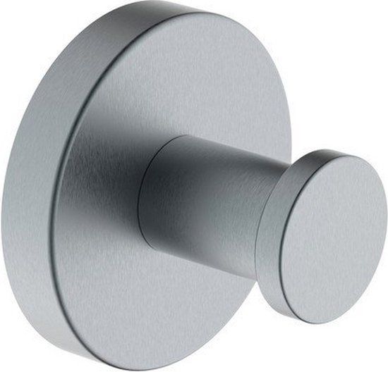 Wiesbaden Alonzo Handdoekhaak - Ø5.5cm - Gunmetal