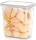 Vilde Voedselcontainer Strooibus met Deksel 1,85 l - Transparant Plastic