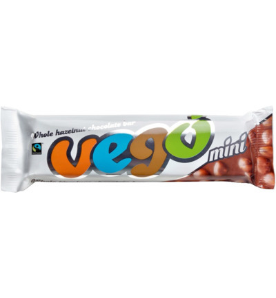 Vego Chocolate bar whole hazelnut 65G