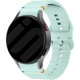 Strap-it Samsung Bracelet Wave Samsung Galaxy Watch 6 Classic 43mm (vert clair)
