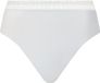 Chantelle dames kanten highwaist slip modal - Cozy Chic - Wit / M