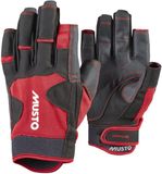 Musto Performance zeilhandschoenen 2.0 open vinger rood, maat L