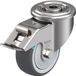 Blickle 754536 LEXR-PATH 80KFD-FI Swivel castor with brake Wheel diameter: 80 mm Load capacity (max.): 150 kg 1 pc(s)