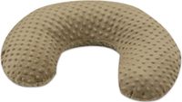 Merkloos / Sans marque Voedingskussen - minky stof - 80 cm - cappuccino