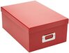 Pioneer Photo Albums Foto Opbergdoos - Helder Rood