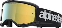 Alpinestars Vision 5 Hone Mirror Motocrossbril - Zwart/wit