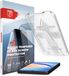 Rosso Tempered Glass Fingerprint en Case Friendly Geschikt voor Samsung Galaxy A34