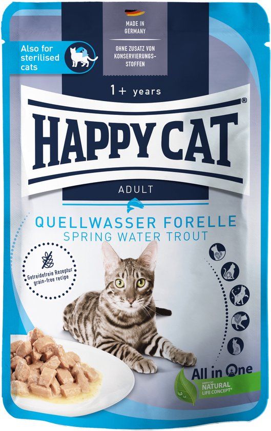 Happy Cat Culinary Adult - Forel - 20 x 85 g