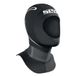 SEAC Standard, Wetsuit Duikmutsen Voor Dames en Heren 5mm Hoogwaardig Neopreen - Scubaduiken, Snorkelen, xs-s, zwart