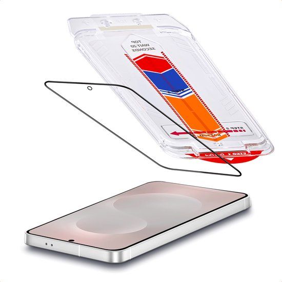 Accezz Screen Protector - Geschikt voor Samsung Galaxy S25 Edge - Glas Screenprotector met Anti-dust Applicator