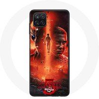 Maniacase Etui voor Samsung Galaxy A12 Stranger Things Poster Serie Seizoen 5