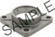 FCE Palier à bride FCE206 62 mm rond